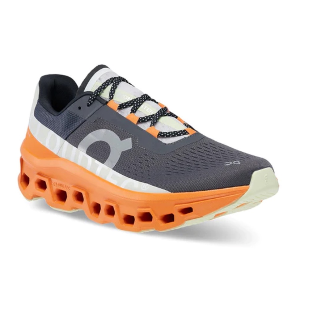 ON CLOUD Cloudmonster Men size 10 Eclipse - Turmeric preowned